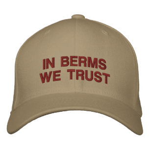 "In Berms We Trust" Embroidered Hat