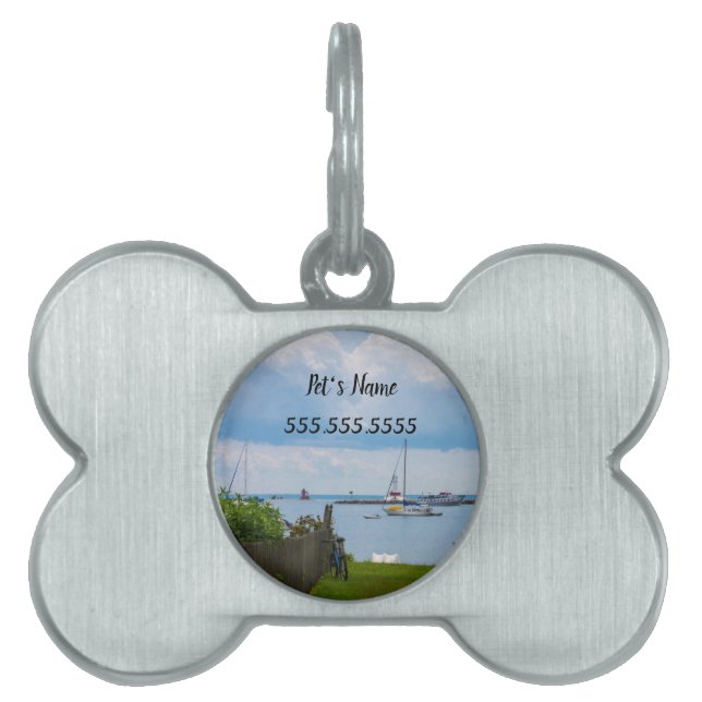 In Between Houses Pet ID Tag (Front)