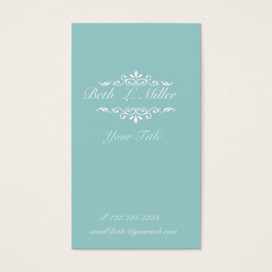 In Between Modern Elegant Artistic Professional Business Card