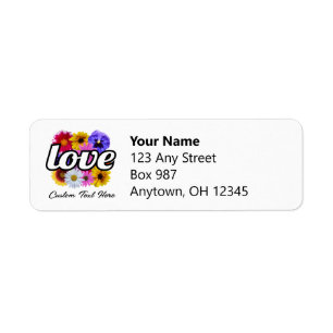 In Bloom - Love with Square Floral Bouquet