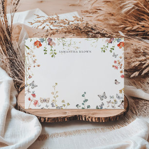 In Bloom Wildflower Personalised Card