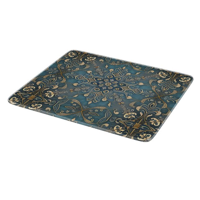 in blue cutting board (Corner)