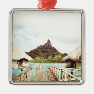 In Bora Bora Metal Tree Decoration
