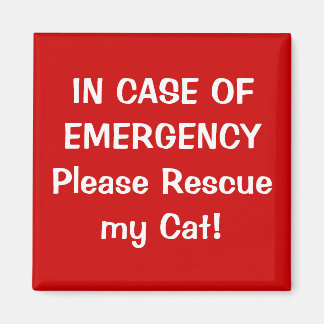 In Case of Emergency Magnet