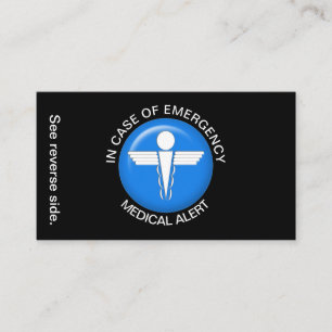 IN CASE OF EMERGENCY Medical Alert Card