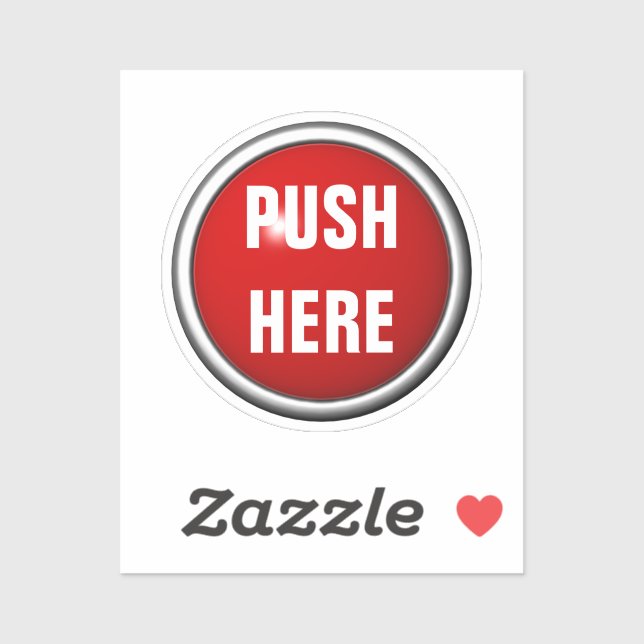 in case of emergency push here (Sheet)