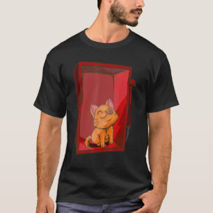 In Case of Unhappiness  Break Glass   Cat Kitten T-Shirt