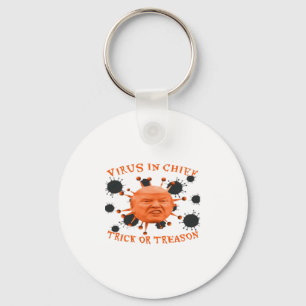 In Chief, Trick Or Treat, Political Anti Halloween Key Ring
