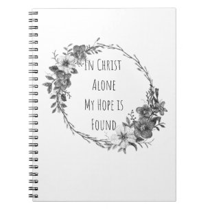 In Christ Alone Notebook