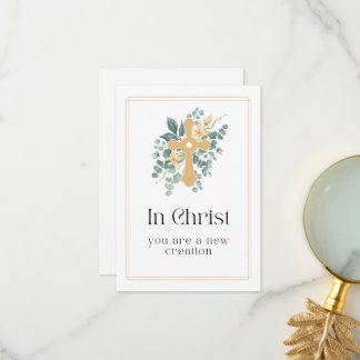 In Christ  Thank You Card
