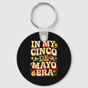 In cinco de mayo era maracas sombrero mexican key ring