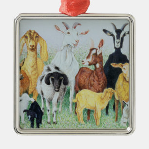 In Clover Metal Tree Decoration