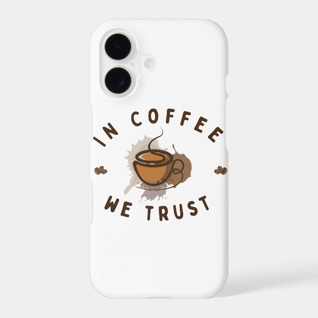 In Coffee we trust funny (Back)