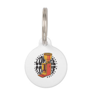 In Coffee we trust  Pet Tag
