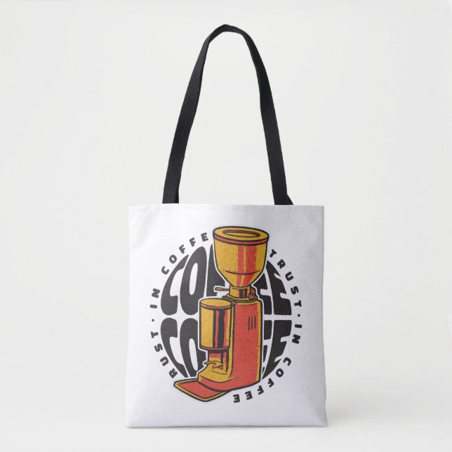 In Coffee we trust  Tote Bag (Front)