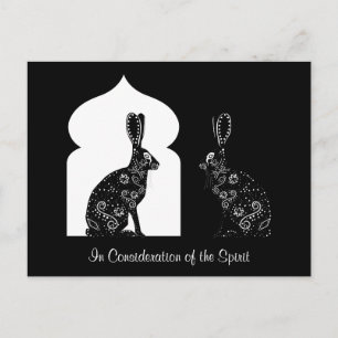 IN CONSIDERATION OF THE SPIRIT POSTCARD