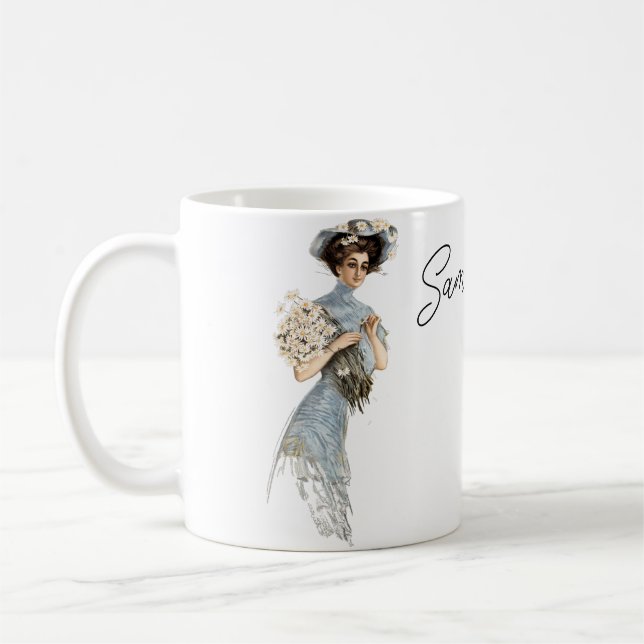 In daisy time (1907) coffee mug (Left)