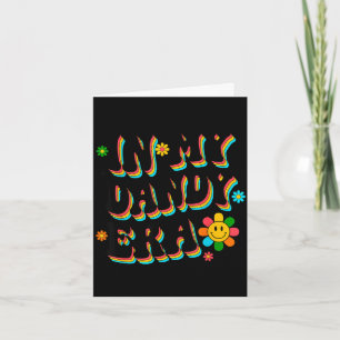 In dandy era funny dandy’s vibes colour for men card