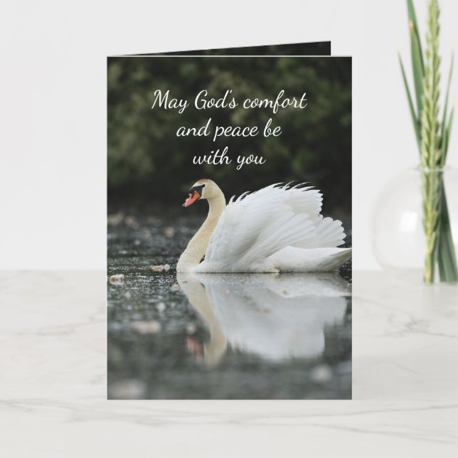 In Deepest Sympathy Help in Difficulty  Card (Front)