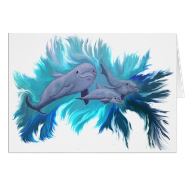 In der Delfin - Schule (Front Horizontal)