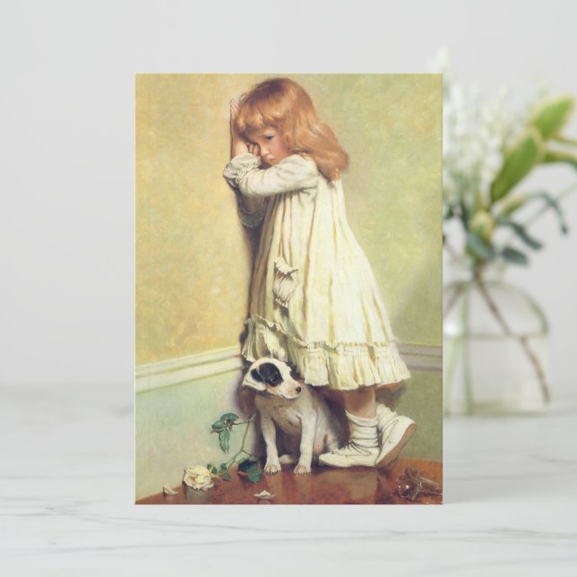 In Disgrace by Charles Burton Barber, Vintage Art (Standing Front)