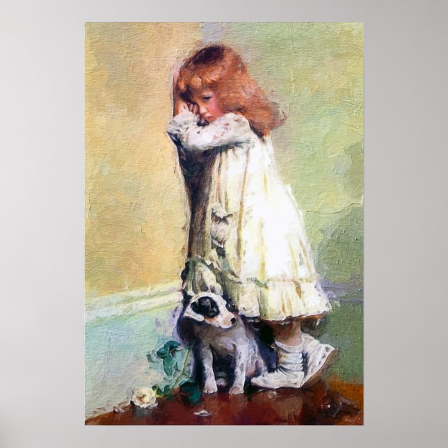 In Disgrace Vintage Oil Painting Masterpiece Poster (Front)