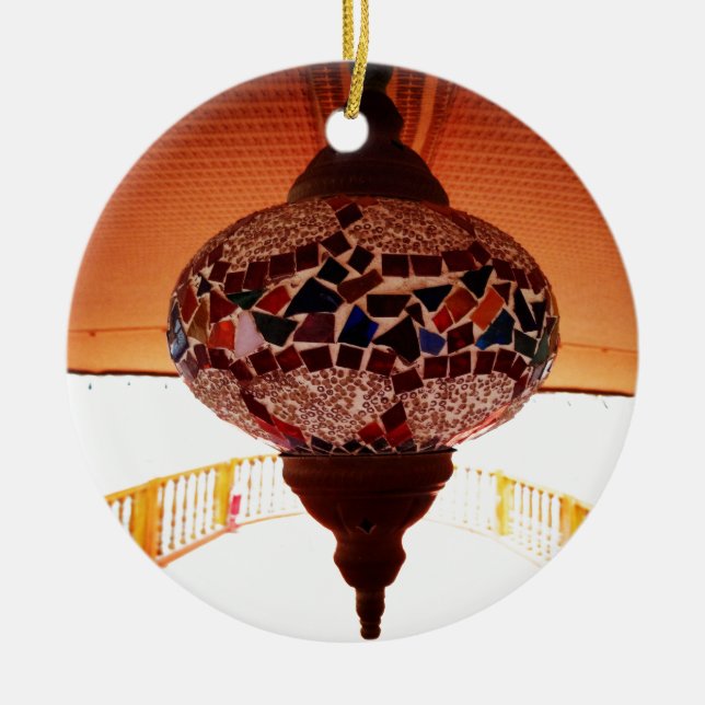 In Dubai Ceramic Tree Decoration (Front)