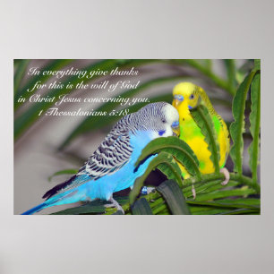 In everything give thanks poster