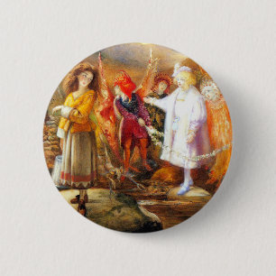 In Fairyland John Anster Fitzgerald 6 Cm Round Badge
