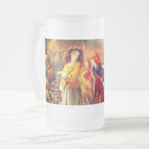 In Fairyland John Anster Fitzgerald Frosted Glass Beer Mug
