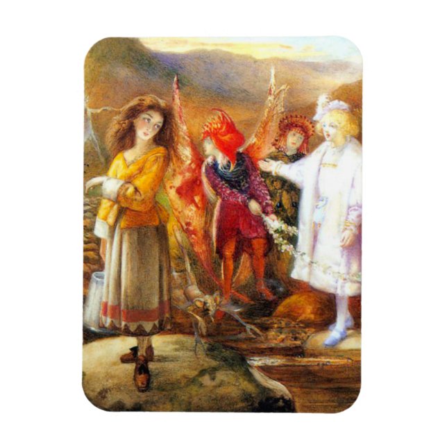 In Fairyland John Anster Fitzgerald Magnet (Vertical)
