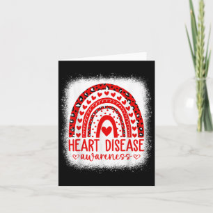 In February We Wear Red Heart Disease Awareness _9 Card