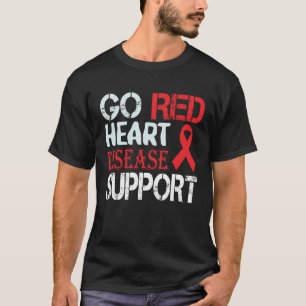 In February We Wear Red, Heart Disease Support T-Shirt