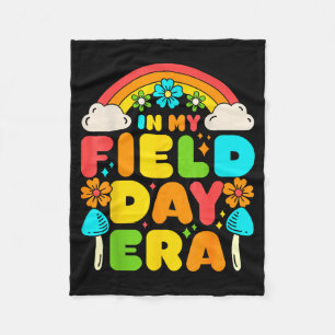 In field day era teacher student boys kids girls fleece blanket