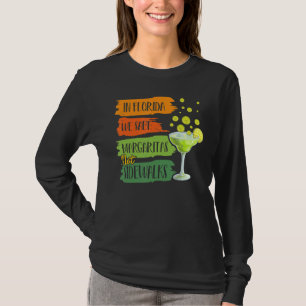 In Florida We Salt Margarita Not Sidewalks Winter  T-Shirt
