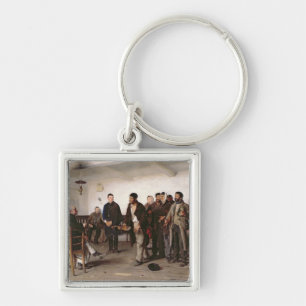 In Front of the Magistrate Key Ring