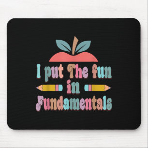 In Fundamentals - Fun Teachers Day Mouse Mat