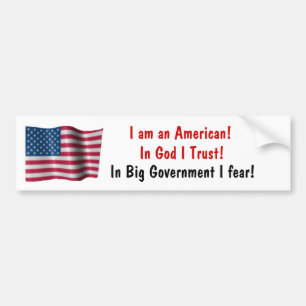 In God I trust Bumper Sticker