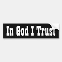 In God I Trust