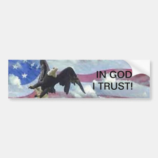 In God I Trust Bumper Sticker