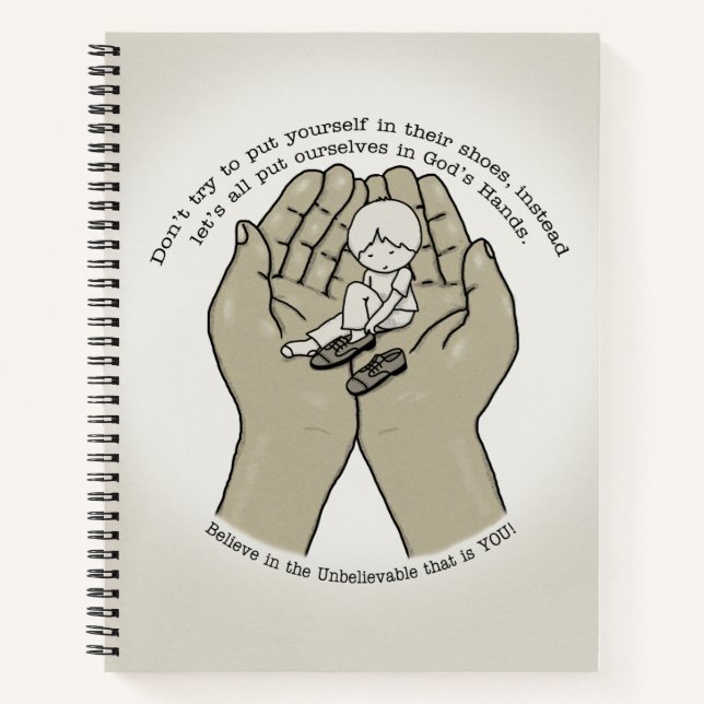 In God’s Hands Notebook (Front)