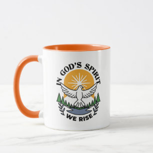 In God’s Spirit We Rise – Faith and Freedom Mug
