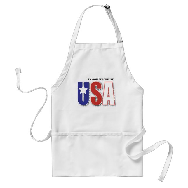 In God We Trust apron (Front)