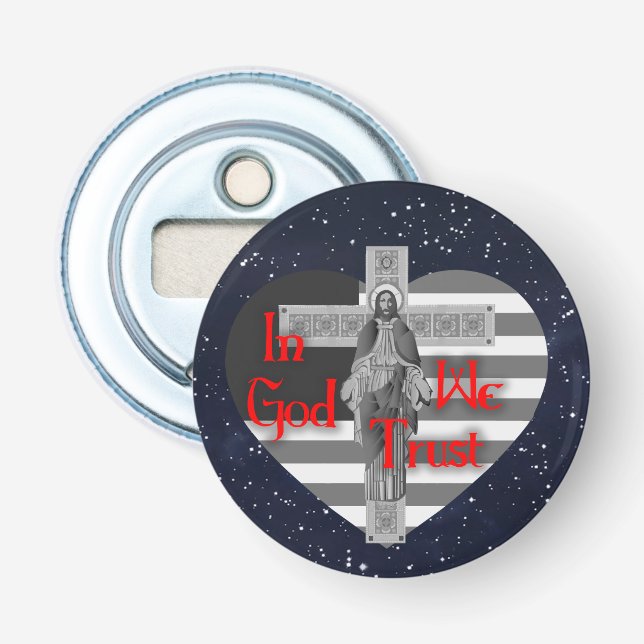 In God we Trust Bottle Opener (Front)