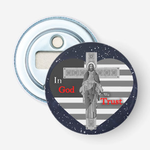 In God we Trust Bottle Opener