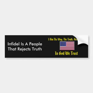In God We Trust Bumpersticker Bumper Sticker
