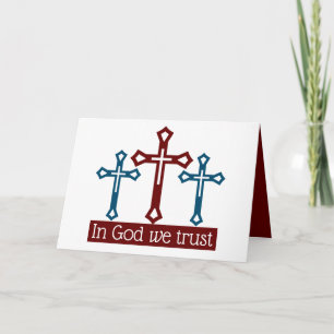 In God We Trust, Crucifix Card