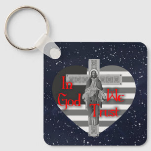 In God we Trust Key Ring