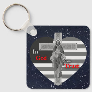 In God we Trust Key Ring