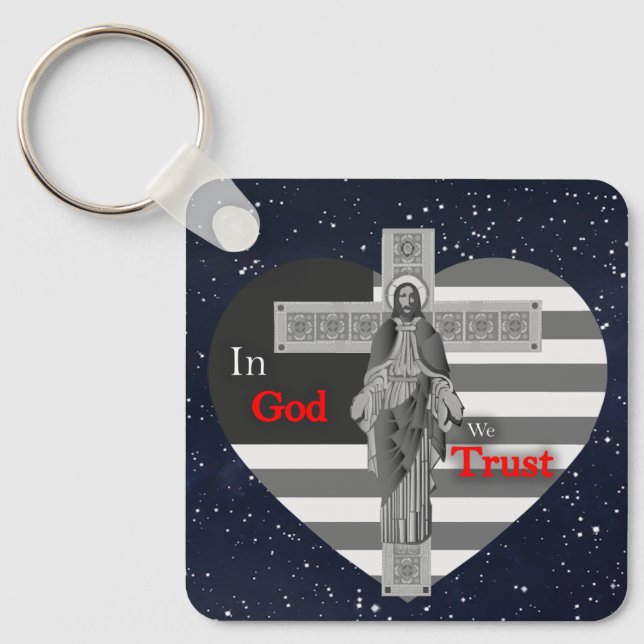 In God we Trust Key Ring (Front)